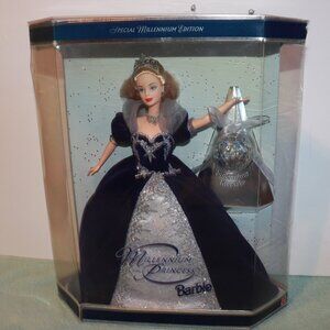 SPECIAL EDITION Mattel 2000 Millennium Princess Barbie Doll New UnopenedBox1999.
